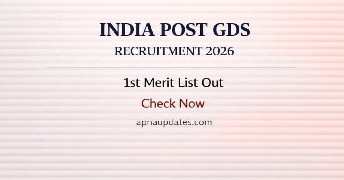 India Post GDS 2nd Merit List 2026: Your Name In or Out? Check Now